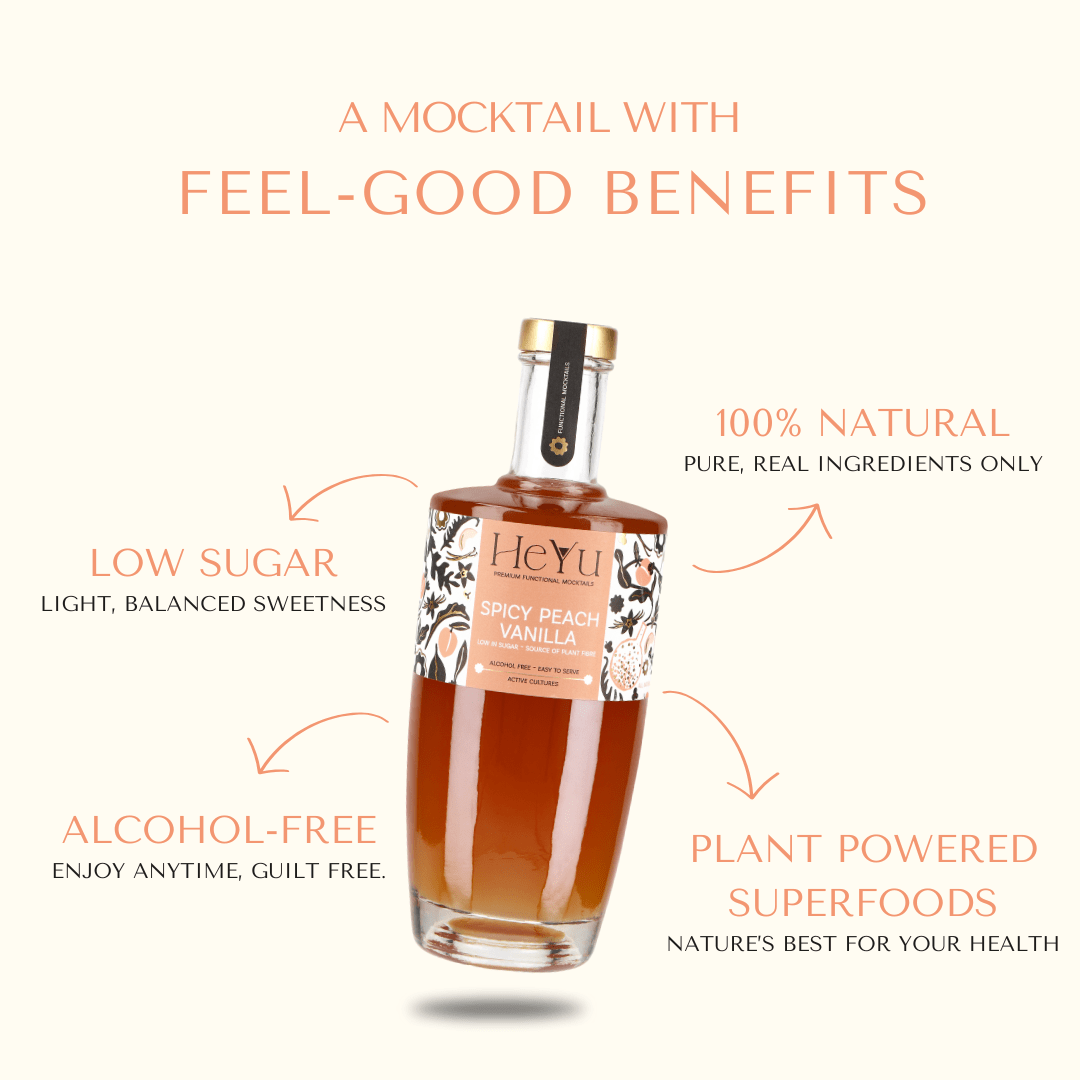 Spicy Peach Vanilla 700 ml - Heyu